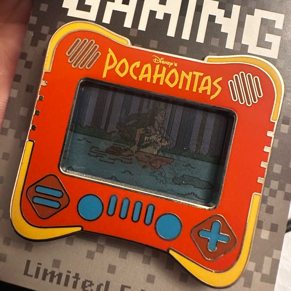 WDW I Heart Gaming Pocahontas LE Disney Pin 135534 - Picture 3 of 3